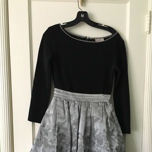Black and Silver Party Dress